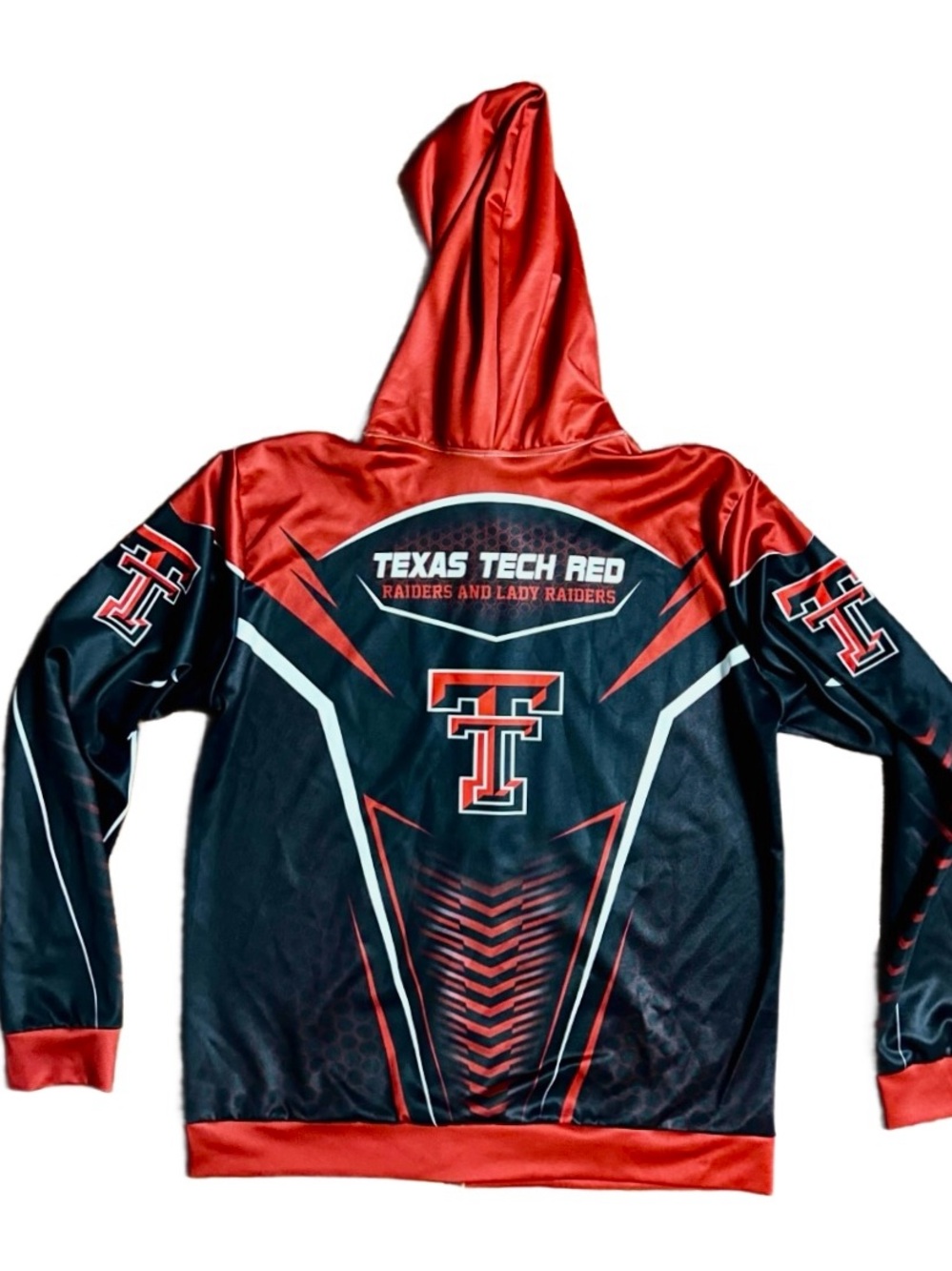 Texas Tech Raiders ~ Lady Raiders ~ Women’s ~ Red/Black ~ Jacket W/ Hood